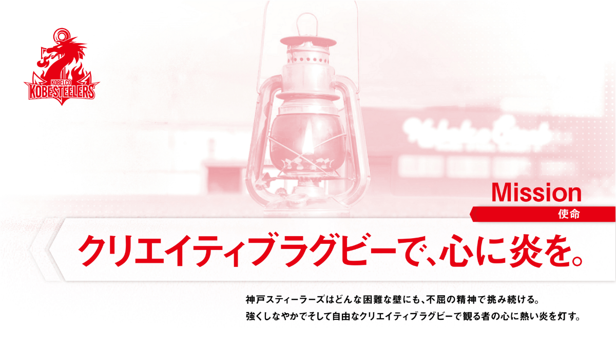 クリエイティブラグビーで、心に炎を。